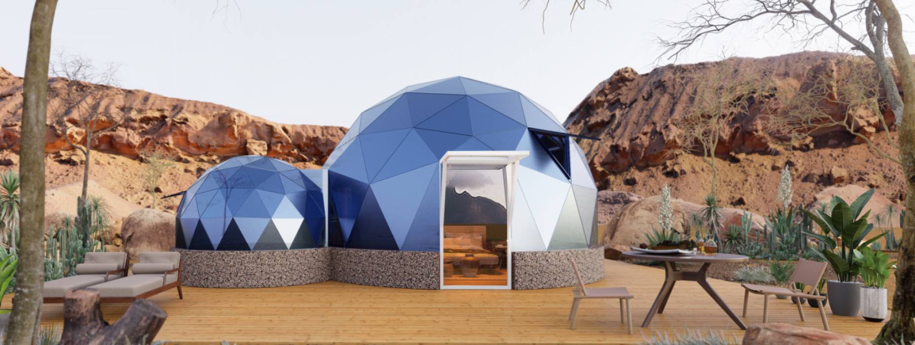 朝阳县球形智能光伏玻璃星空房